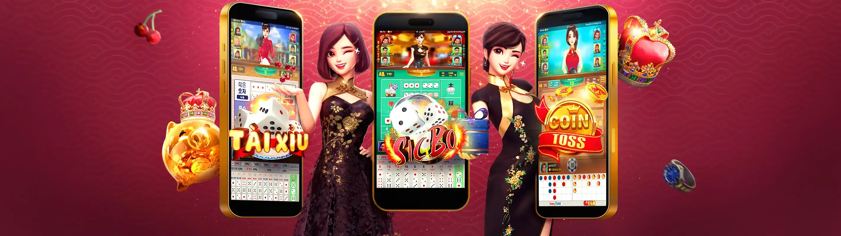 Sân cỏ xanh với các biểu tượng cá cược thể thao và logo Gemwin